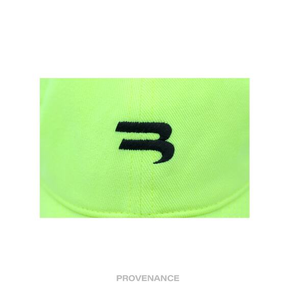 🔴 Balenciaga Soccer Crest Embroidered Logo Cap - Neon - Picture 11 of 12
